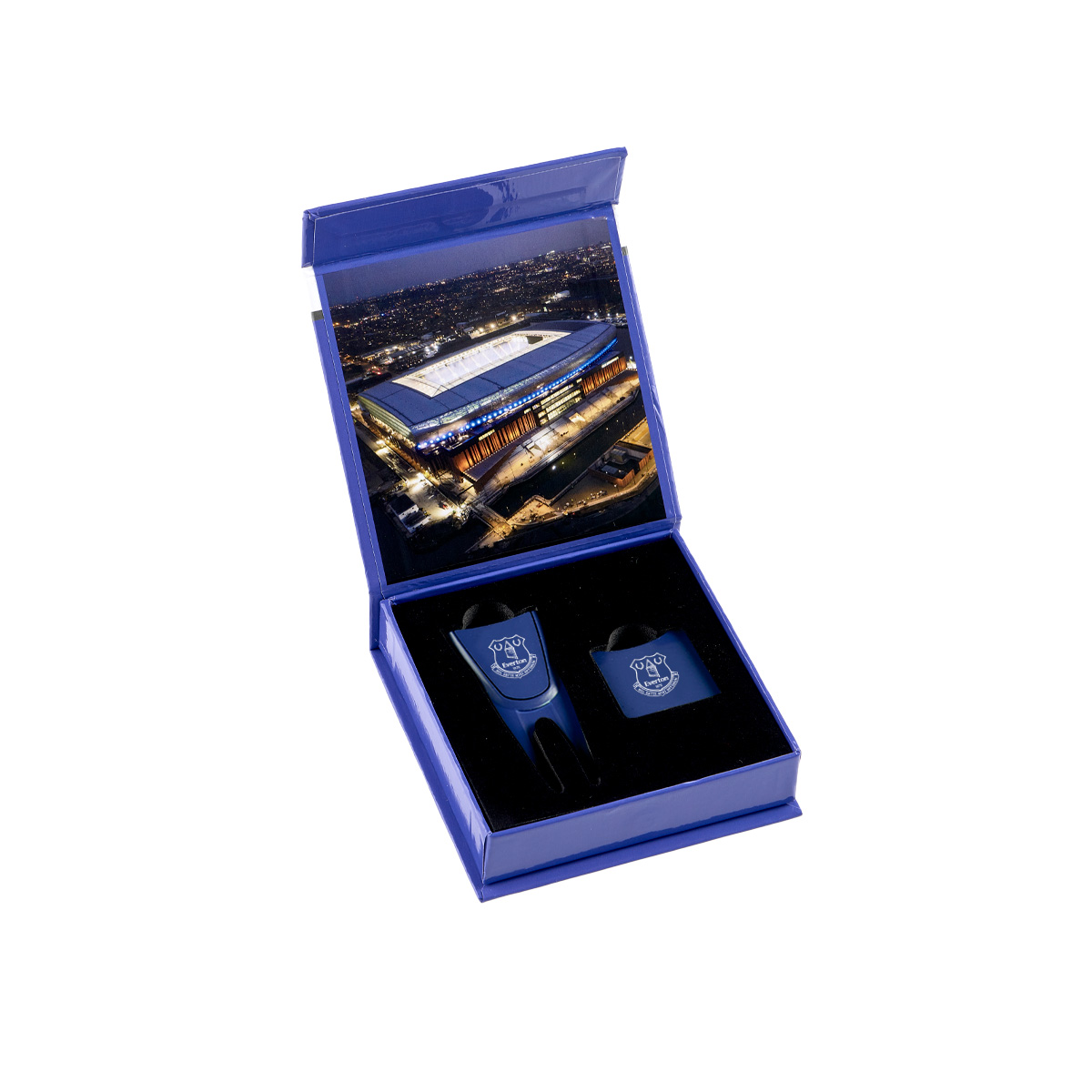 Football IBOX 2.0 Ball Marker & Divot Tool Golf Gift Box